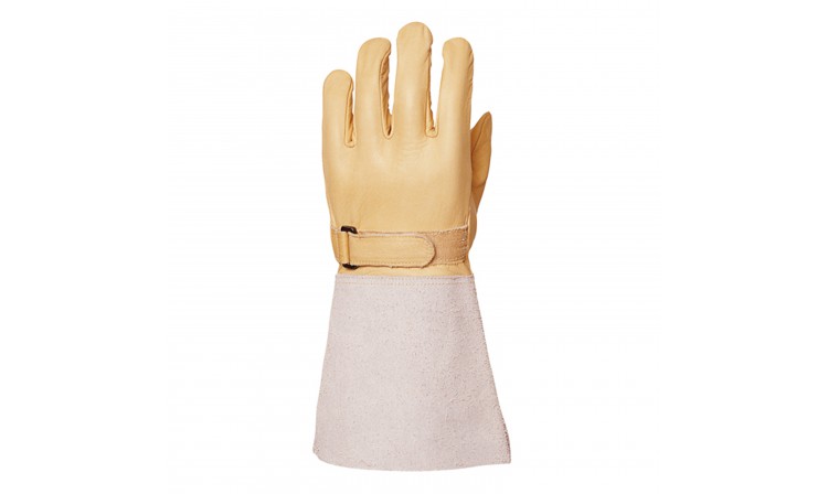 Sur Gants Electricien Fleur Vachette Hydro