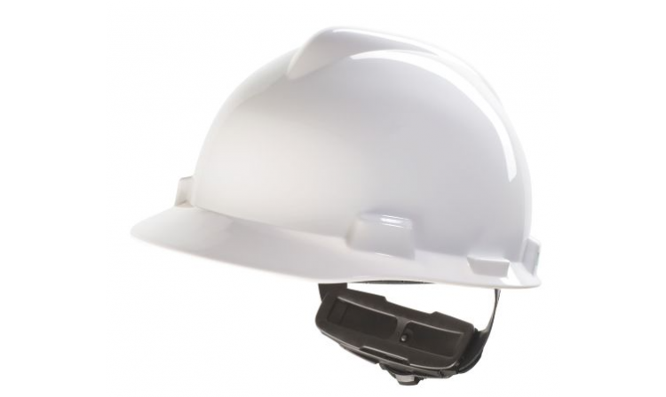 Casque V-GARD BLANC, non ventilé Harnais FasTrack
