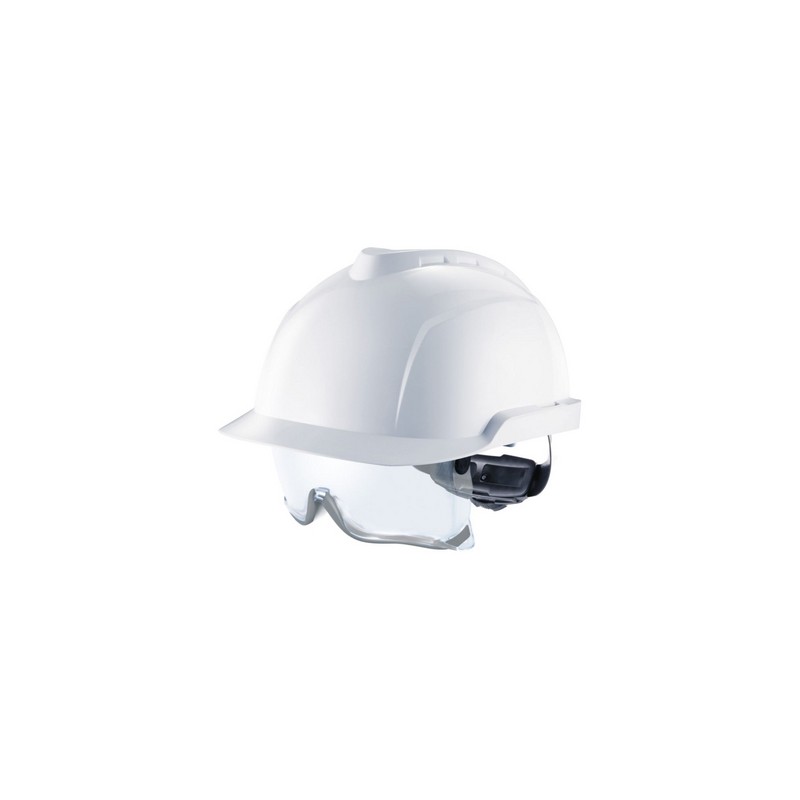 Casque V-GARD 930 BLANC sur lunettes intégrées, Non Ventilé