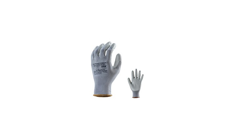 Gants Polyamide gris enduit PU - 1PUBG