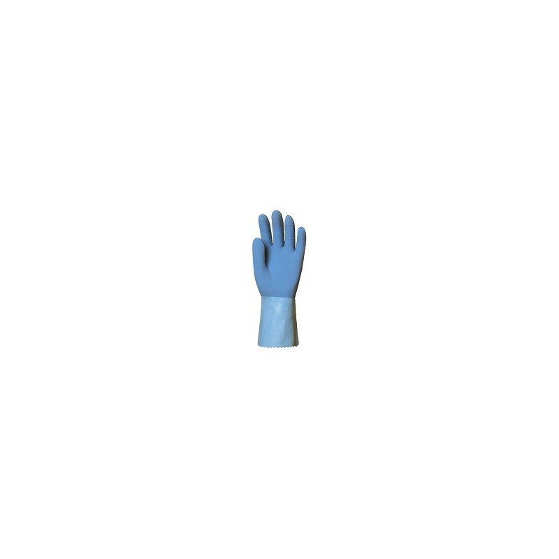 Gants Jersette adhérisé  bleu rèf 5220 