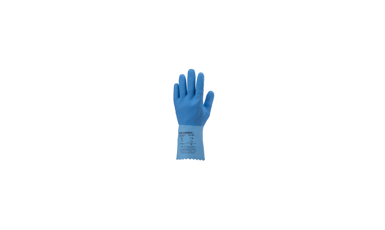 Gants Jersette adhérisé  bleu rèf 5220 