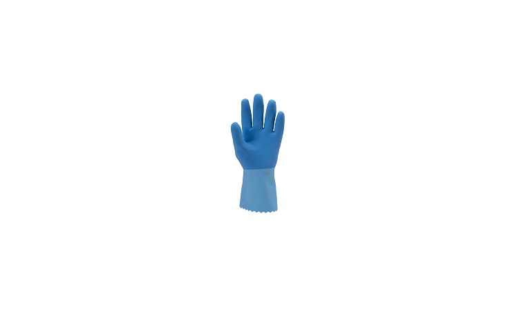 Gants Jersette adhérisé  bleu rèf 5220 