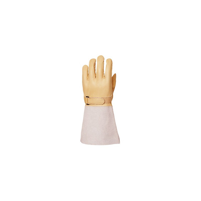 Sur Gants Electricien Fleur Vachette Hydro