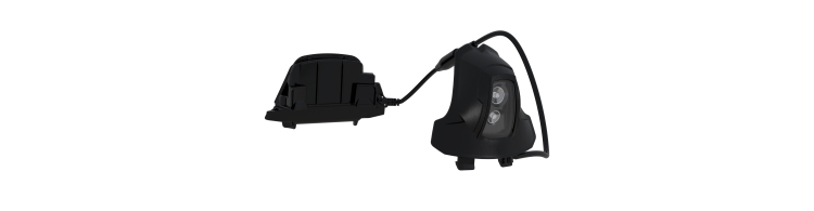 Lampe frontale L2XR (pile)...