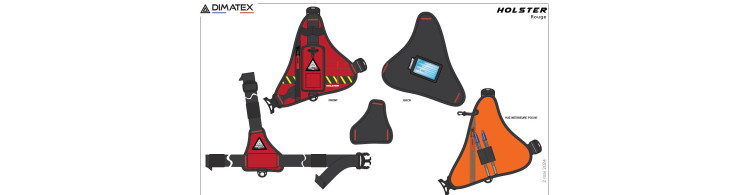 HOLSTER de poitrine pour...