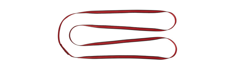 Anneau cousu rouge 1.50m