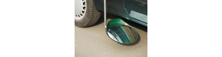Miroir d'inspection sur...